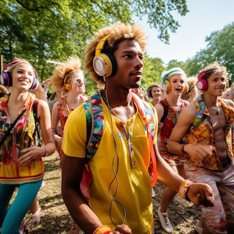 Wat is een silent disco